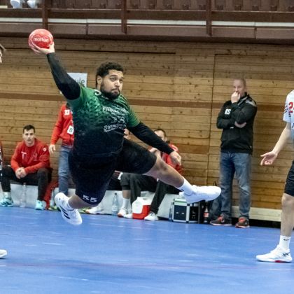 31.01.2026 HSG Hohenlohe - Männer 1 25:22 | Bild: Mike Matysik (www.portraction.de)