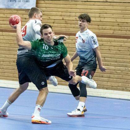 31.01.2026 HSG Hohenlohe - Männer 1 25:22 | Bild: Mike Matysik (www.portraction.de)