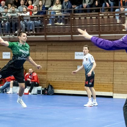 31.01.2026 HSG Hohenlohe - Männer 1 25:22 | Bild: Mike Matysik (www.portraction.de)