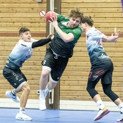 31.01.2026 HSG Hohenlohe - Männer 1 25:22 | Bild: Mike Matysik (www.portraction.de)