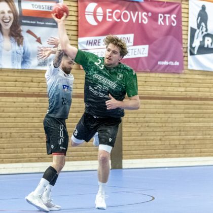 31.01.2026 HSG Hohenlohe - Männer 1 25:22 | Bild: Mike Matysik (www.portraction.de)