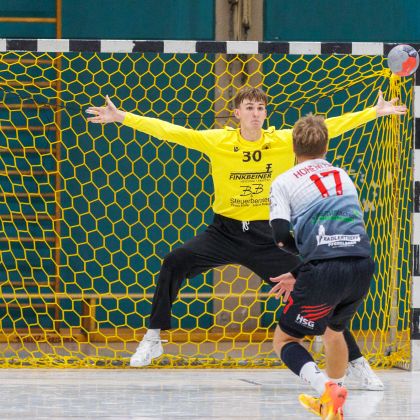 11.10.2025 Männer 1 - HSG Hohenlohe 35:21 | Bild: Mike Matysik (www.portraction.de)