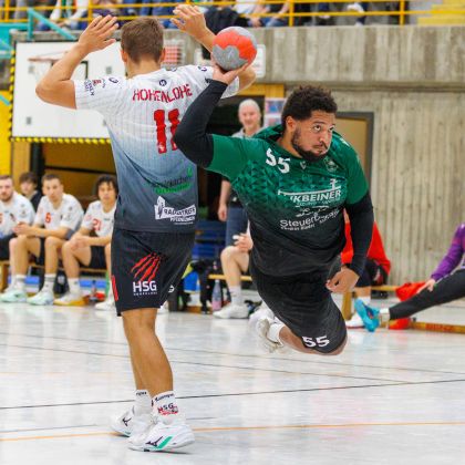 11.10.2025 Männer 1 - HSG Hohenlohe 35:21 | Bild: Mike Matysik (www.portraction.de)