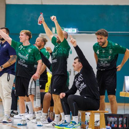 11.10.2025 Männer 1 - HSG Hohenlohe 35:21 | Bild: Mike Matysik (www.portraction.de)