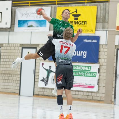 11.10.2025 Männer 1 - HSG Hohenlohe 35:21 | Bild: Mike Matysik (www.portraction.de)