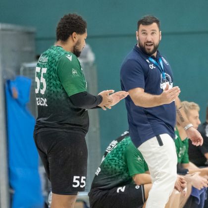 11.10.2025 Männer 1 - HSG Hohenlohe 35:21 | Bild: Mike Matysik (www.portraction.de)