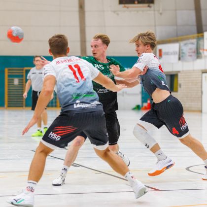 11.10.2025 Männer 1 - HSG Hohenlohe 35:21 | Bild: Mike Matysik (www.portraction.de)