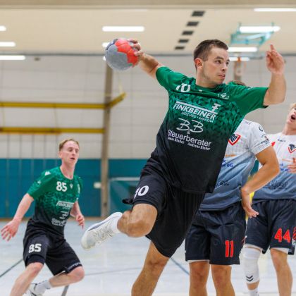 11.10.2025 Männer 1 - HSG Hohenlohe 35:21 | Bild: Mike Matysik (www.portraction.de)