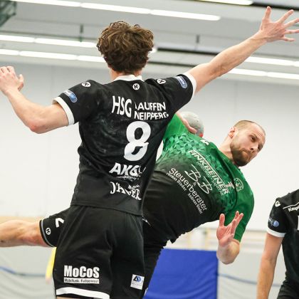28.03.2026 HSG Lauffen-Neipperg - Männer 1 32:33 | Bild: Mike Matysik (www.portraction.de)