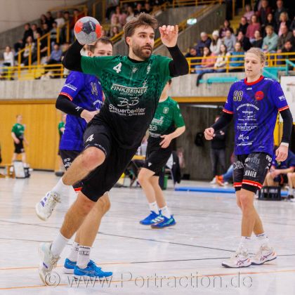 17.01.2026 Männer 1 - HSG Leudelsbach 30:29 | Bild: Mike Matysik (www.portraction.de)