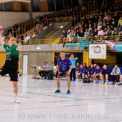 17.01.2026 Männer 1 - HSG Leudelsbach 30:29 | Bild: Mike Matysik (www.portraction.de)