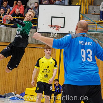 25.10.2025 Männer 1 - HA Neckarelz 35:21 | Bild: Mike Matysik (www.portraction.de)