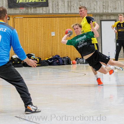 25.10.2025 Männer 1 - HA Neckarelz 35:21 | Bild: Mike Matysik (www.portraction.de)