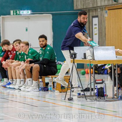 25.10.2025 Männer 1 - HA Neckarelz 35:21 | Bild: Mike Matysik (www.portraction.de)