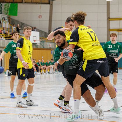 25.10.2025 Männer 1 - HA Neckarelz 35:21 | Bild: Mike Matysik (www.portraction.de)