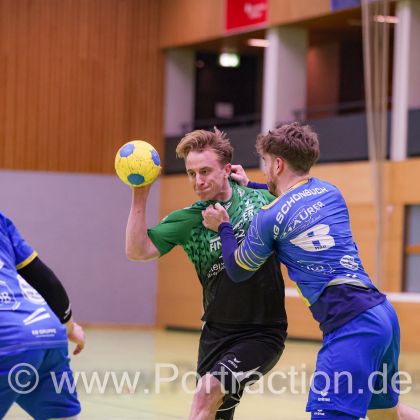 15.11.2025 HSG Schönbuch - Männer 1 27:34 | Bild: Mike Matysik (www.portraction.de)