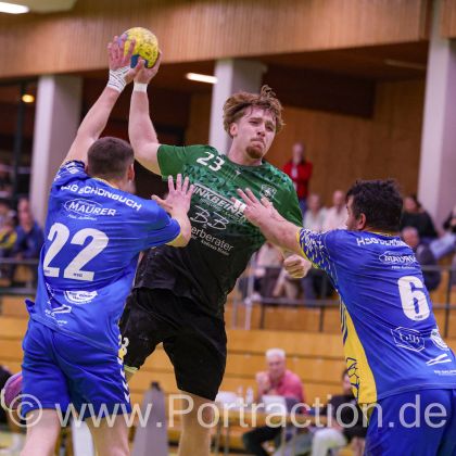 15.11.2025 HSG Schönbuch - Männer 1 27:34 | Bild: Mike Matysik (www.portraction.de)