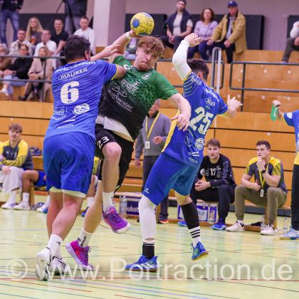 15.11.2025 HSG Schönbuch - Männer 1 27:34 | Bild: Mike Matysik (www.portraction.de)