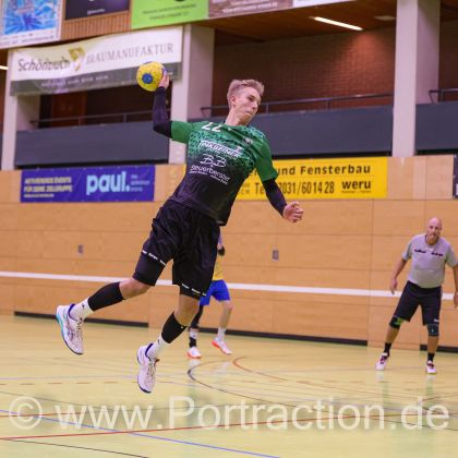 15.11.2025 HSG Schönbuch - Männer 1 27:34 | Bild: Mike Matysik (www.portraction.de)