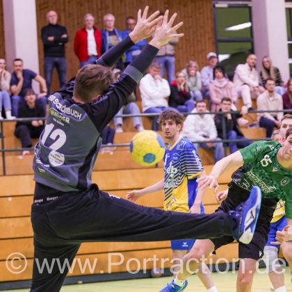 15.11.2025 HSG Schönbuch - Männer 1 27:34 | Bild: Mike Matysik (www.portraction.de)
