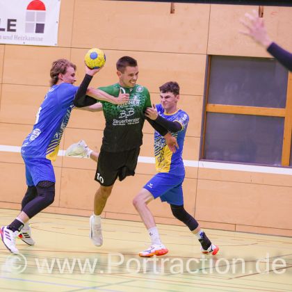 15.11.2025 HSG Schönbuch - Männer 1 27:34 | Bild: Mike Matysik (www.portraction.de)