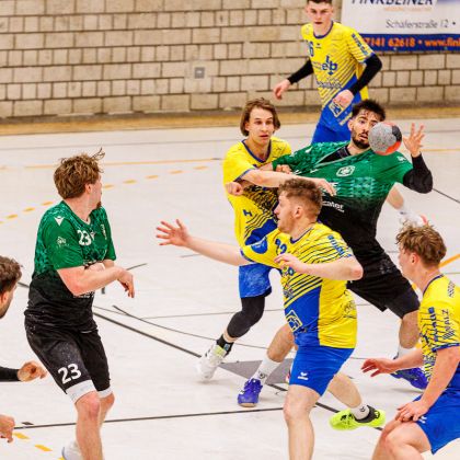 14.03.2026 Männer 1 - HSG Schönbuch 35:27 | Bild: Mike Matysik (www.portraction.de)