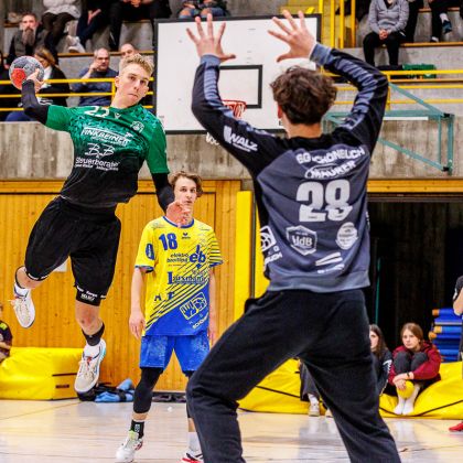 14.03.2026 Männer 1 - HSG Schönbuch 35:27 | Bild: Mike Matysik (www.portraction.de)