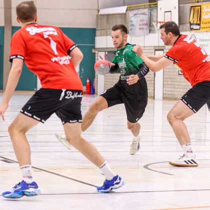 13.12.2025 Männer 1 - SG Schozach-Bottwartal 2 44:26 | Bild: Mike Matysik (www.portraction.de)