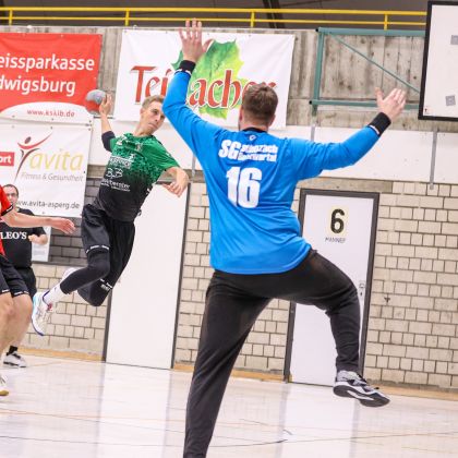 13.12.2025 Männer 1 - SG Schozach-Bottwartal 2 44:26 | Bild: Mike Matysik (www.portraction.de)