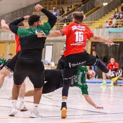 13.12.2025 Männer 1 - SG Schozach-Bottwartal 2 44:26 | Bild: Mike Matysik (www.portraction.de)