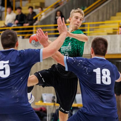 24.01.2026 Männer 1 - SG BBM Bietigheim 3 43:31 | Bild: Mike Matysik (www.portraction.de)