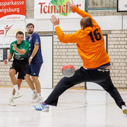 24.01.2026 Männer 1 - SG BBM Bietigheim 3 43:31 | Bild: Mike Matysik (www.portraction.de)
