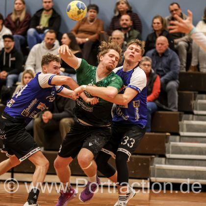 07.12.2025 TSV Weinsberg 2 - Männer 1 33:36 | Bild: Mike Matysik (www.portraction.de)	