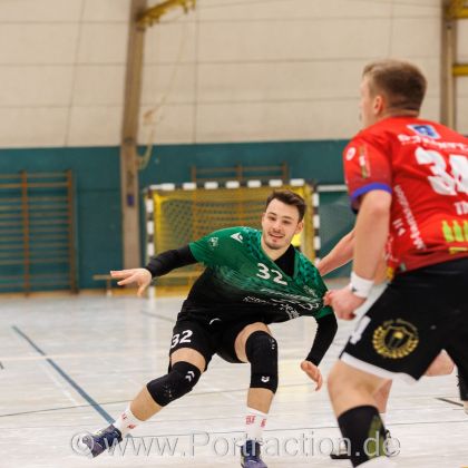 08.11.2025 Männer 2 - HSG Heilbronn 29:27 | Bild: Mike Matysik (www.portraction.de)