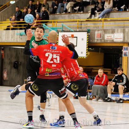 08.11.2025 Männer 2 - HSG Heilbronn 29:27 | Bild: Mike Matysik (www.portraction.de)