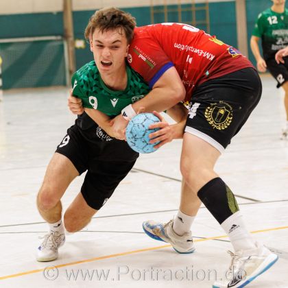 08.11.2025 Männer 2 - HSG Heilbronn 29:27 | Bild: Mike Matysik (www.portraction.de)