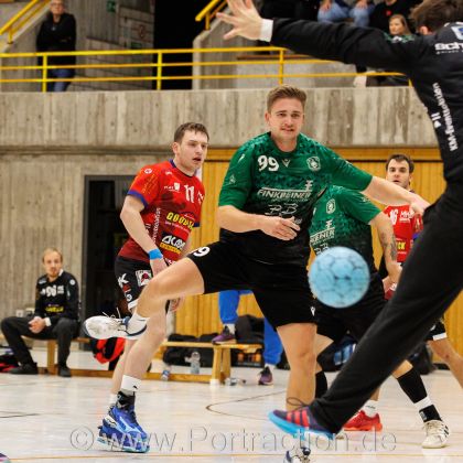 08.11.2025 Männer 2 - HSG Heilbronn 29:27 | Bild: Mike Matysik (www.portraction.de)