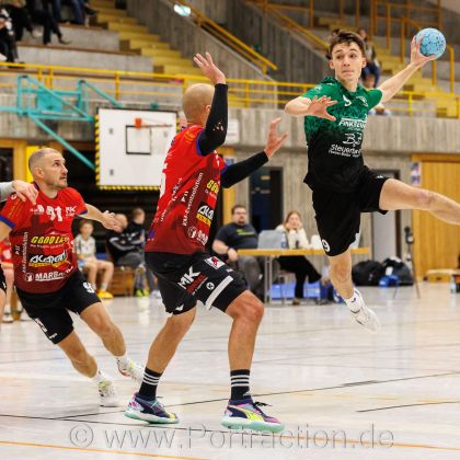 08.11.2025 Männer 2 - HSG Heilbronn 29:27 | Bild: Mike Matysik (www.portraction.de)