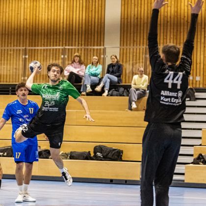 31.01.2026 SG Heuchelberg – Männer 2 22:25 | Bild: Mike Matysik (www.portraction.de)