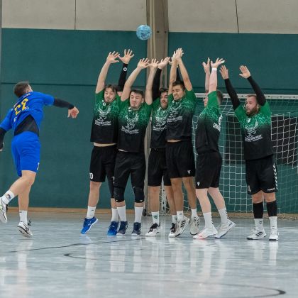 25.10.2025 Männer 2 - SG Heuchelberg 28:25 | Bild: Mike Matysik (www.portraction.de)