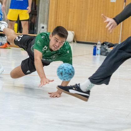 25.10.2025 Männer 2 - SG Heuchelberg 28:25 | Bild: Mike Matysik (www.portraction.de)	