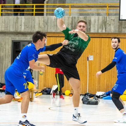 25.10.2025 Männer 2 - SG Heuchelberg 28:25 | Bild: Mike Matysik (www.portraction.de)