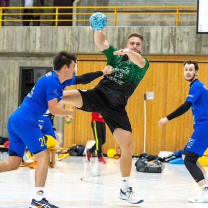 25.10.2025 Männer 2 - SG Heuchelberg 28:25 | Bild: Mike Matysik (www.portraction.de)