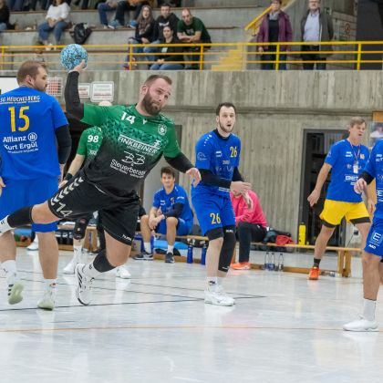 25.10.2025 Männer 2 - SG Heuchelberg 28:25 | Bild: Mike Matysik (www.portraction.de)