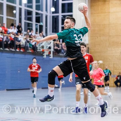 16.11.2025 HG Königshofen-Sachsenflur – Männer 2 22:27 | Bild: Mike Matysik (www.portraction.de)