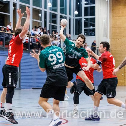 16.11.2025 HG Königshofen-Sachsenflur – Männer 2 22:27 | Bild: Mike Matysik (www.portraction.de)