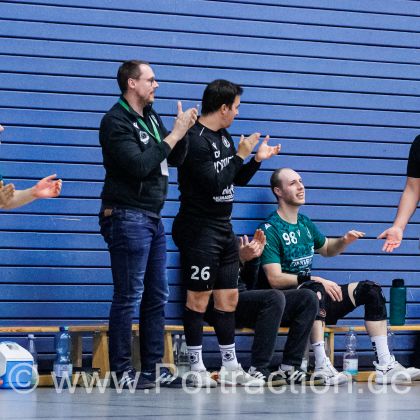 16.11.2025 HG Königshofen-Sachsenflur – Männer 2 22:27 | Bild: Mike Matysik (www.portraction.de)