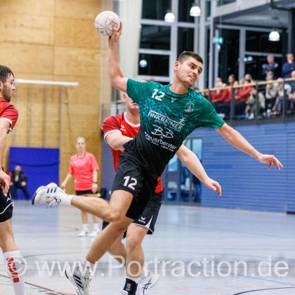 16.11.2025 HG Königshofen-Sachsenflur – Männer 2 22:27 | Bild: Mike Matysik (www.portraction.de)
