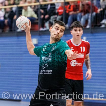 16.11.2025 HG Königshofen-Sachsenflur – Männer 2 22:27 | Bild: Mike Matysik (www.portraction.de)