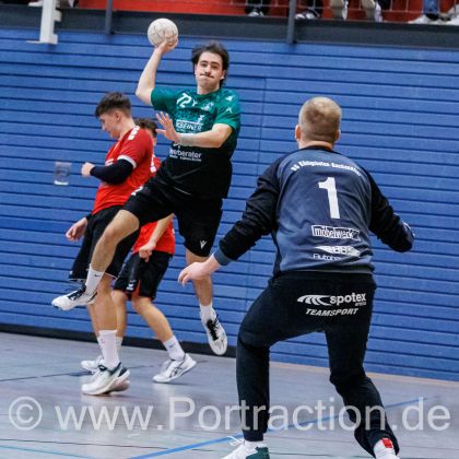 16.11.2025 HG Königshofen-Sachsenflur – Männer 2 22:27 | Bild: Mike Matysik (www.portraction.de)